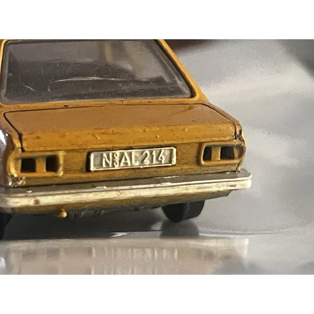Vintage Schuco Audi 80 1:43 Die Cast Car Made Germany Hood Trunk Doors Open